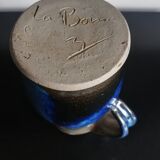 Pitcher in blue sandstone La Borne