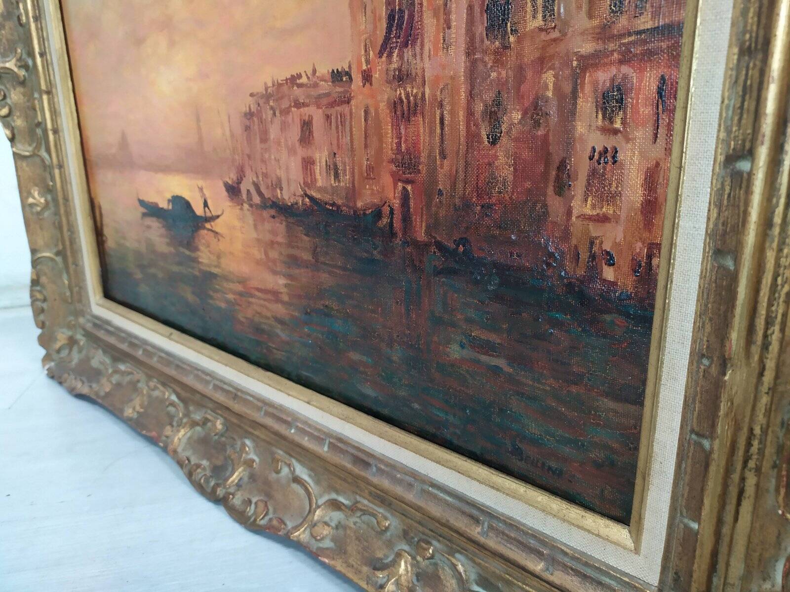 Bellini, Venice, oil painting