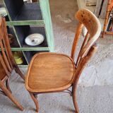 Old bistro chairs