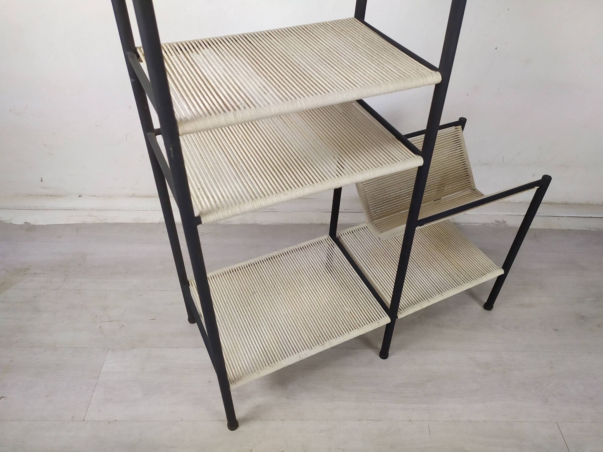 Étagère vintage corde