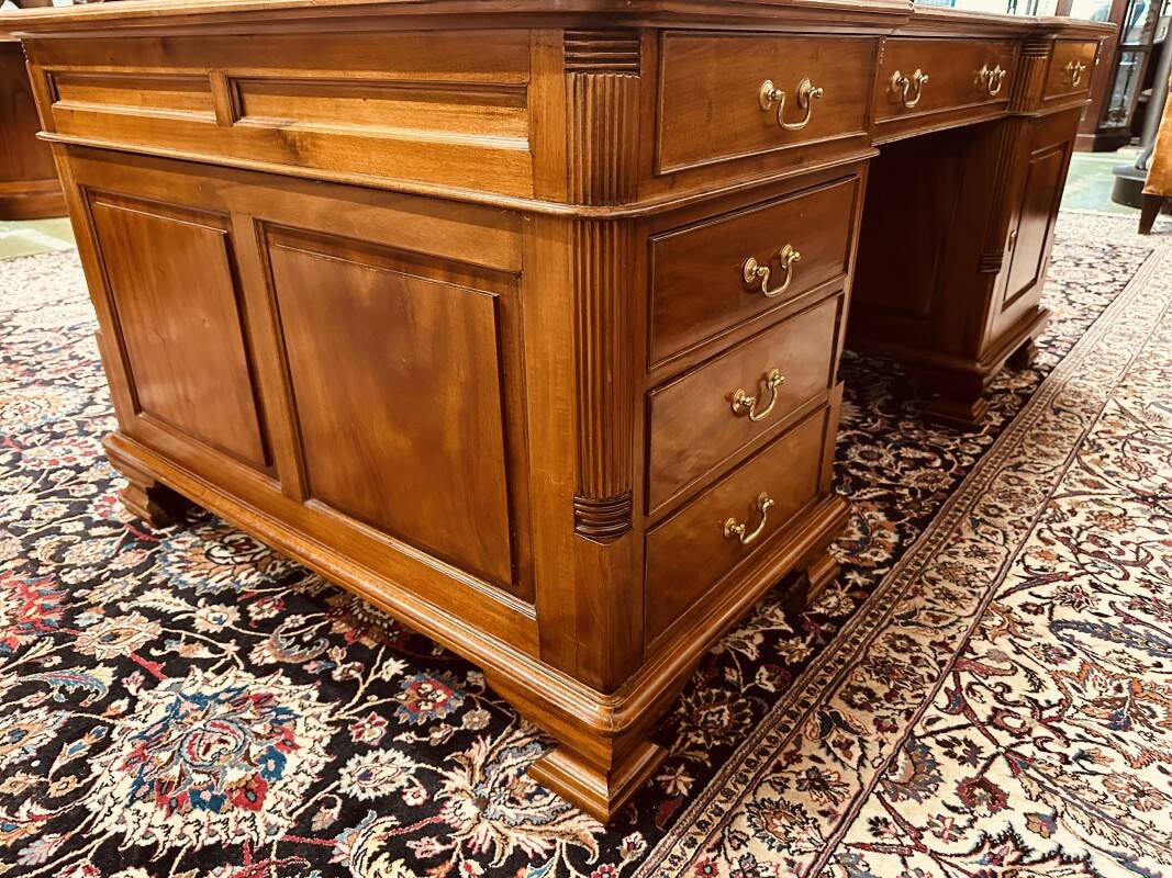 Antique English Desk Partnerdesk