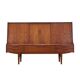 Rosewood highboard, Danish design, 1960s, manufactured by Luno Møbler