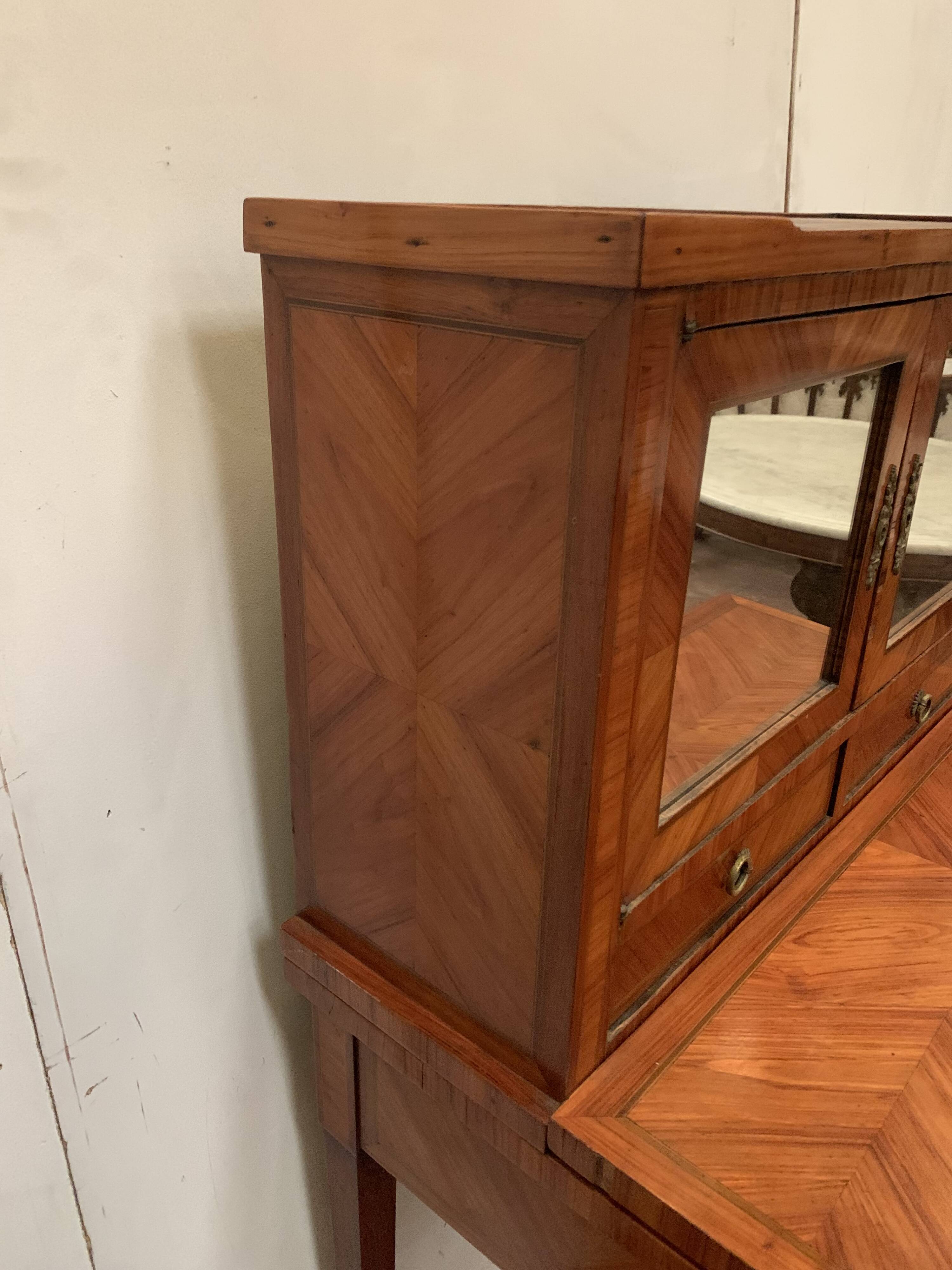 Lady desk in rosewood style Louis XVI XIX century