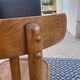 Ensemble de 8 chaises bistrot style Baumann bois courbé Annee 50/60