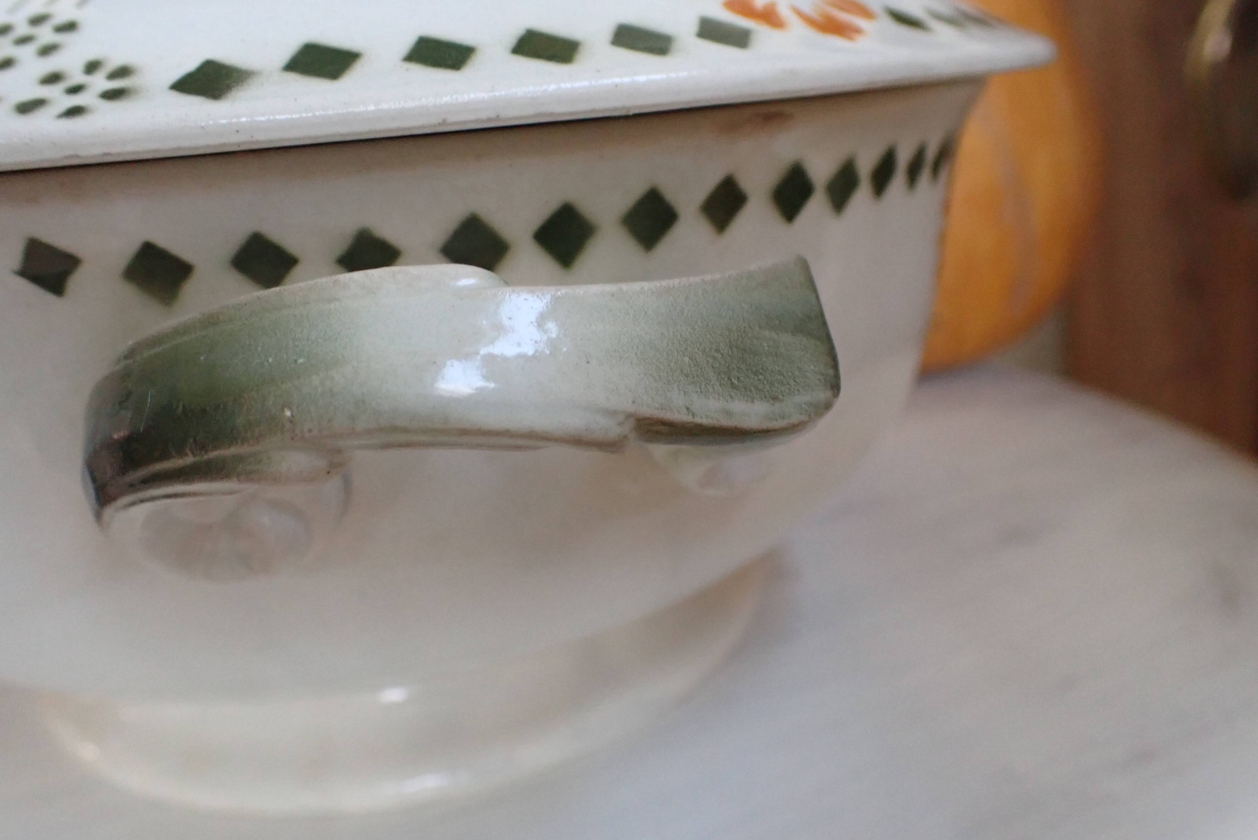 🥣 Soup tureen / Vegetable dish from the 1920s/30s