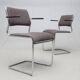 NKR Tranas — Steel Tube Chairs (Pair) — Swedish Modernist Seating — Second