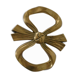 Brass knot table mat