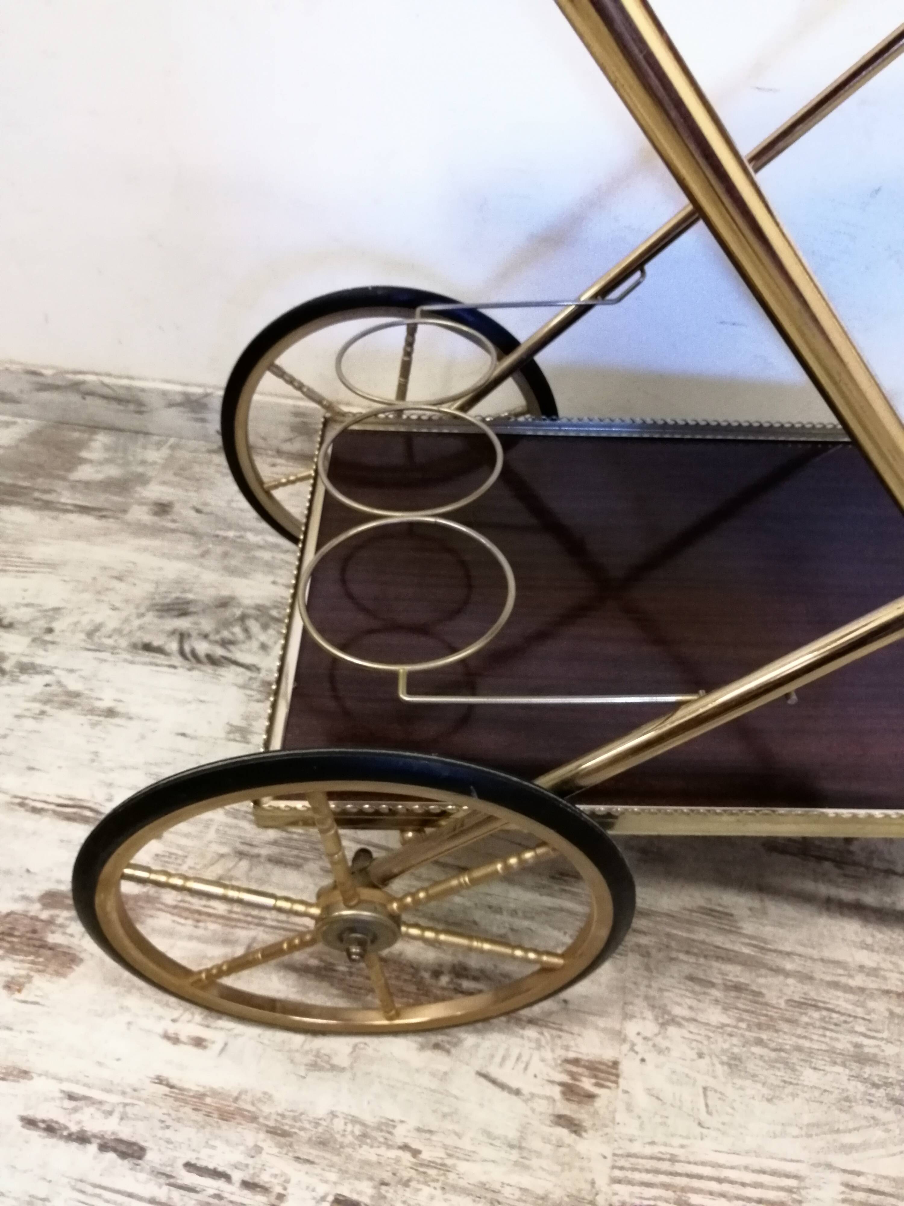 Vintage rolling trolley