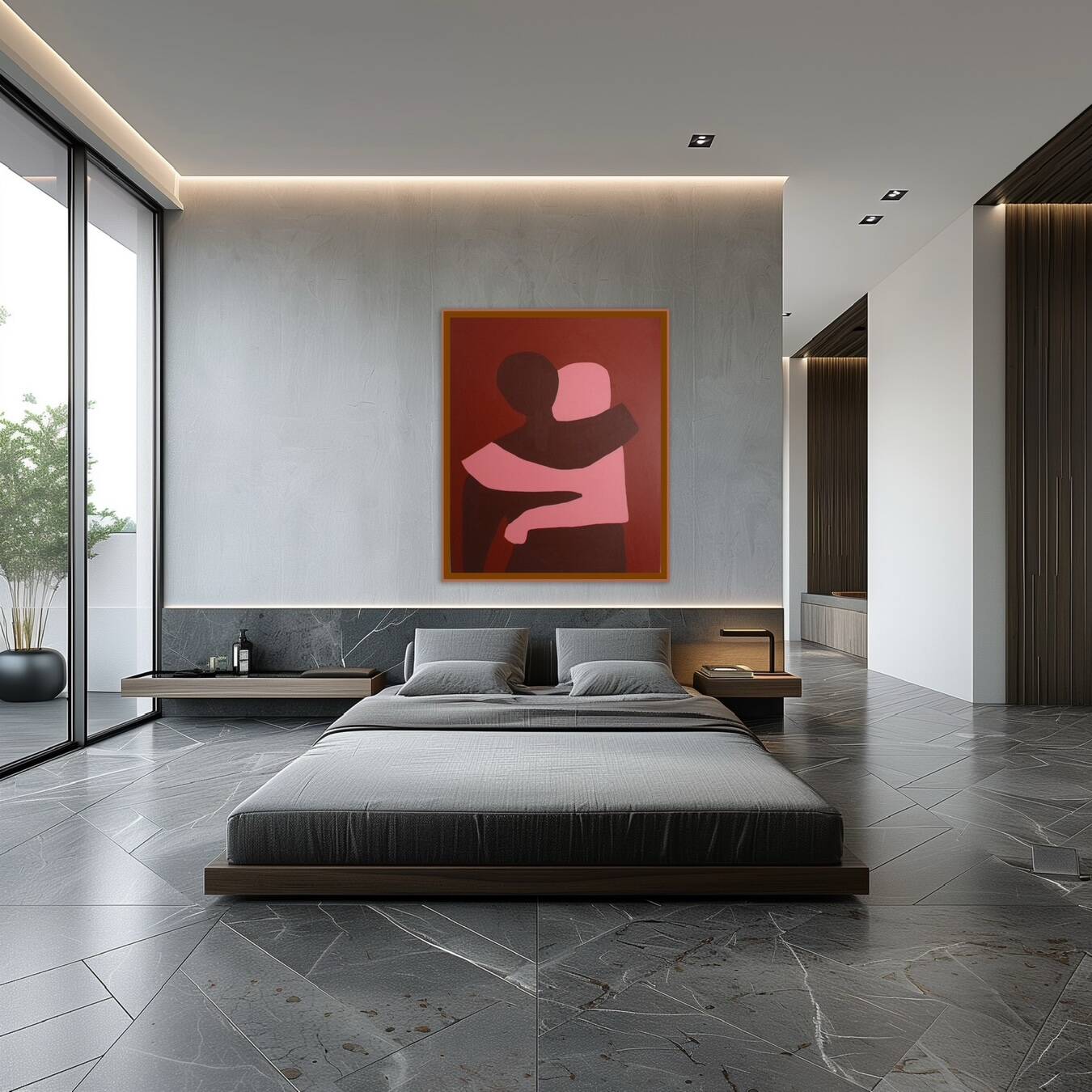 Original painting on canvas Can I hold you 100x81cm