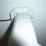 Old wall lamp for porcelain and opaline bathroom