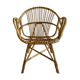Adult-sized rattan chair