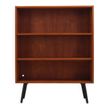 Teak bookcase, Danish design, 1970s, manufactured in Denmark