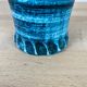 Accolay blue ceramic pitcher