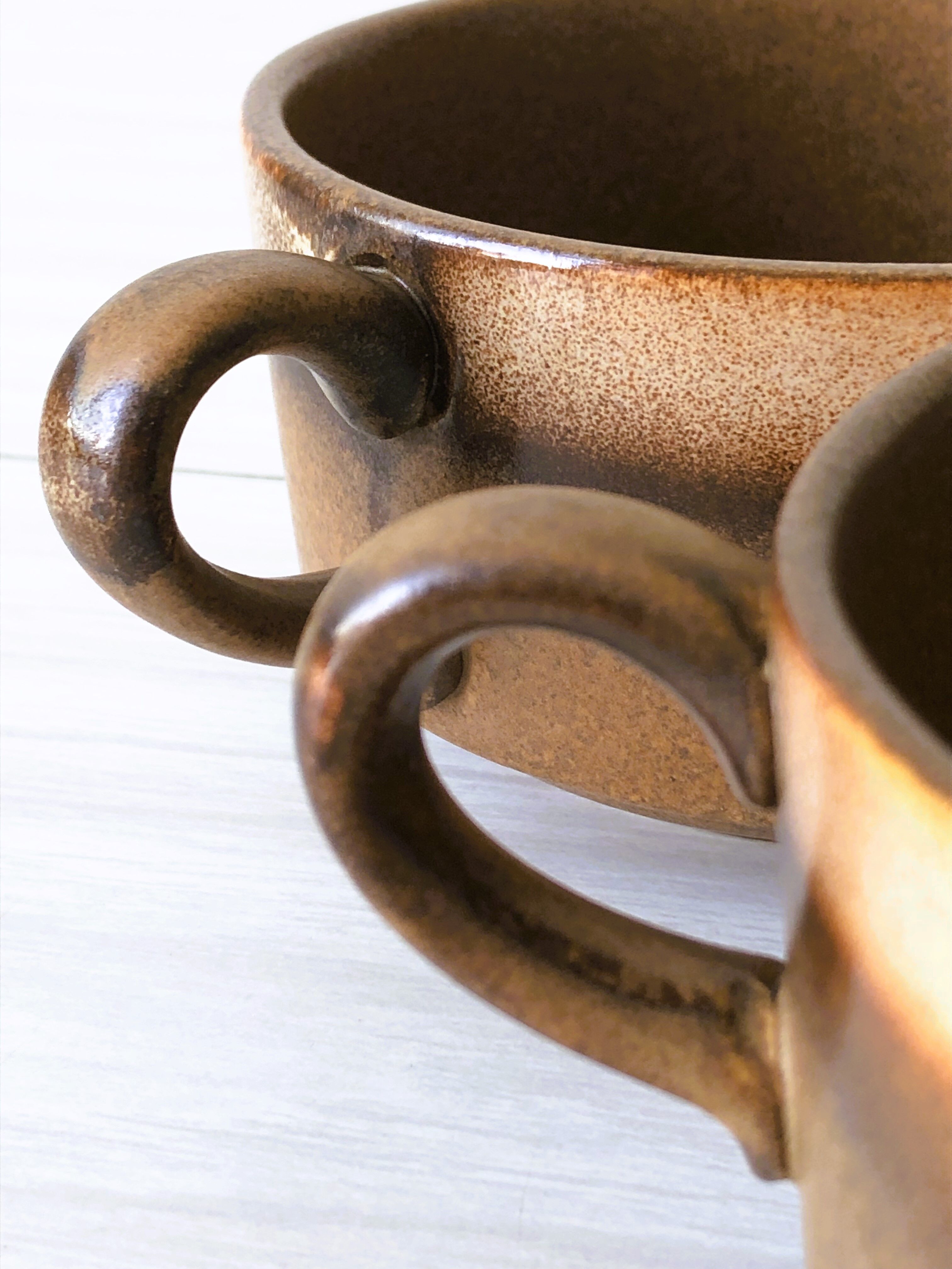 Set of 2 bowls - ceramic cups Germany Staffel