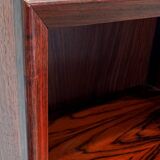 Scandinavian library in rosewood