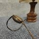 Small turned wooden lamp 1970
