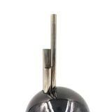 Mario Bertozzi, ceramic spherical vase, Marber Italy, 1970s