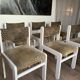 Set de 6 chaises 1980 style scandinave