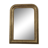 Golden Louis Philippe Mirror with Gold Leaf 55x76cm