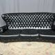 Canapé Chesterfield. Cuir.
