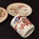 Lunéville: 2 Mésange model cups