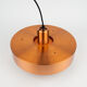 Danish vintage pendant lamp Roulet by Jo Hammerborg, Fog og Morup, 1963