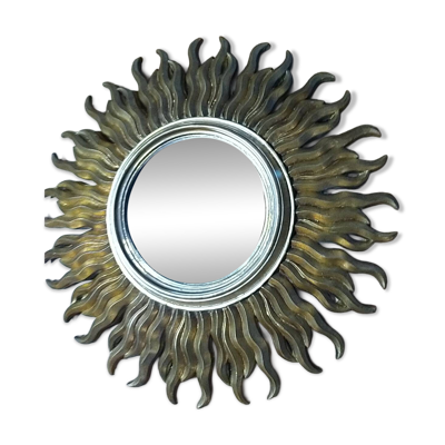 Miroir soleil œil de sorcière . Année 60 .