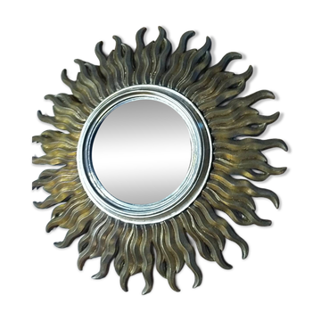Miroir soleil œil de sorcière . Année 60 .