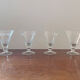 Set de verres cristal Art déco gravé (32 pieces) de 4 tailles