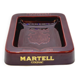 Imposant cendrier publicitaire en céramique Martell Cognac