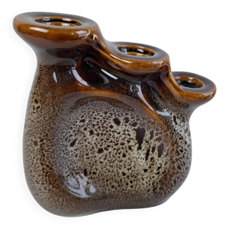 Mid-Century Modern Triple Candle Holder by Ditmar Urbach, Czechoslovakia, 1