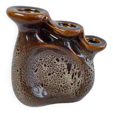 Mid-Century Modern Triple Candle Holder by Ditmar Urbach, Czechoslovakia, 1