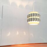 White metal pendant lamp from the mid-century by H. Zender for Temde.