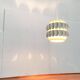 White metal pendant lamp from the mid-century by H. Zender for Temde.