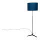 Blue tripod floor lamp from the mid-century German space age by Staff Leuchten, 1960s.
