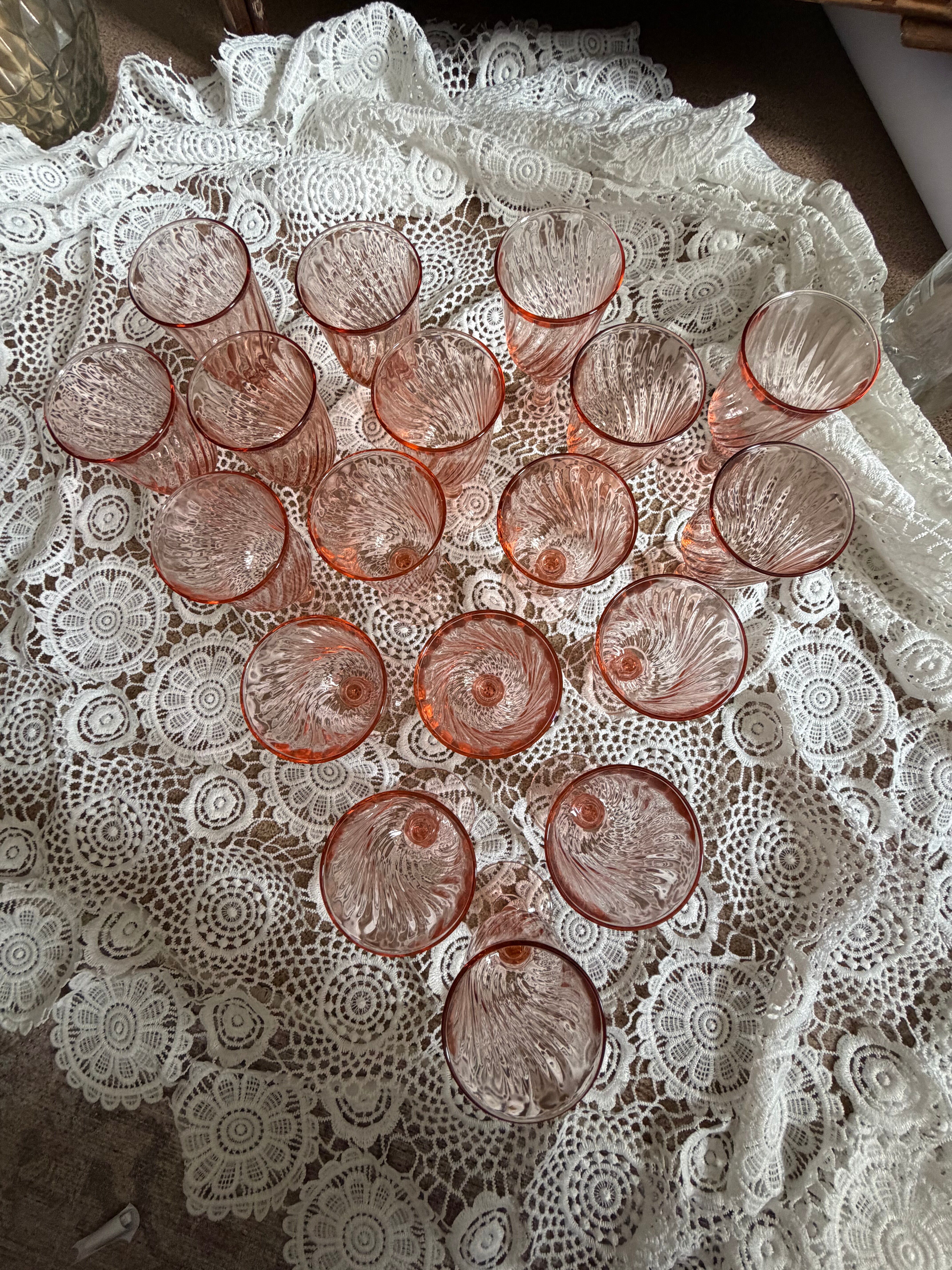 Verres à liqueur Rosaline