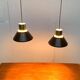 Mid-Century Danish Life pendant lamps by Jo Hammerborg for Fog & Mørup, 1960s, set of 2