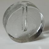 Walter glass vintage soliflore vase from the 70s
