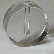 Walter glass vintage soliflore vase from the 70s