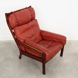 Rosewood armchair, Danish design, 1960s, designer: Erik Ole Jørgensen, manufacture: Georg Jørgensen