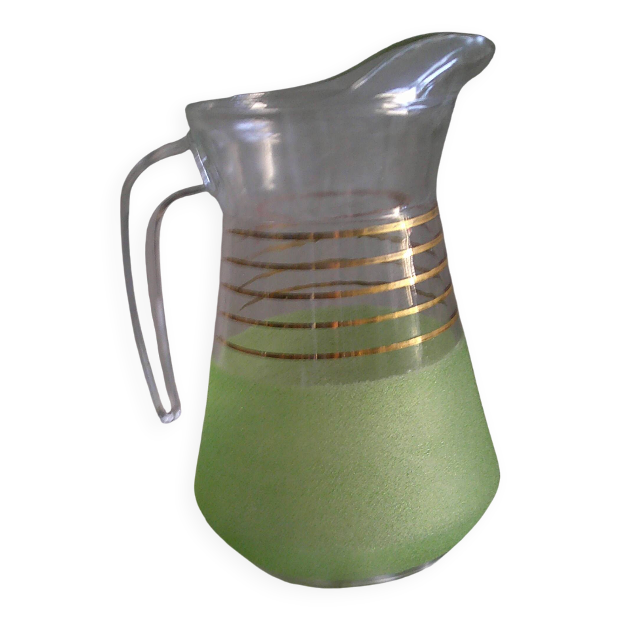 Granite glass carafe