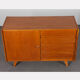 Vintage oak chest of drawers by Jiri Jiroutek, model U-458, 1960