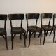 5 chairs BAUMANN N°29 brown