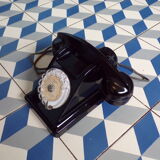 Vintage Bakelite Dial Phone