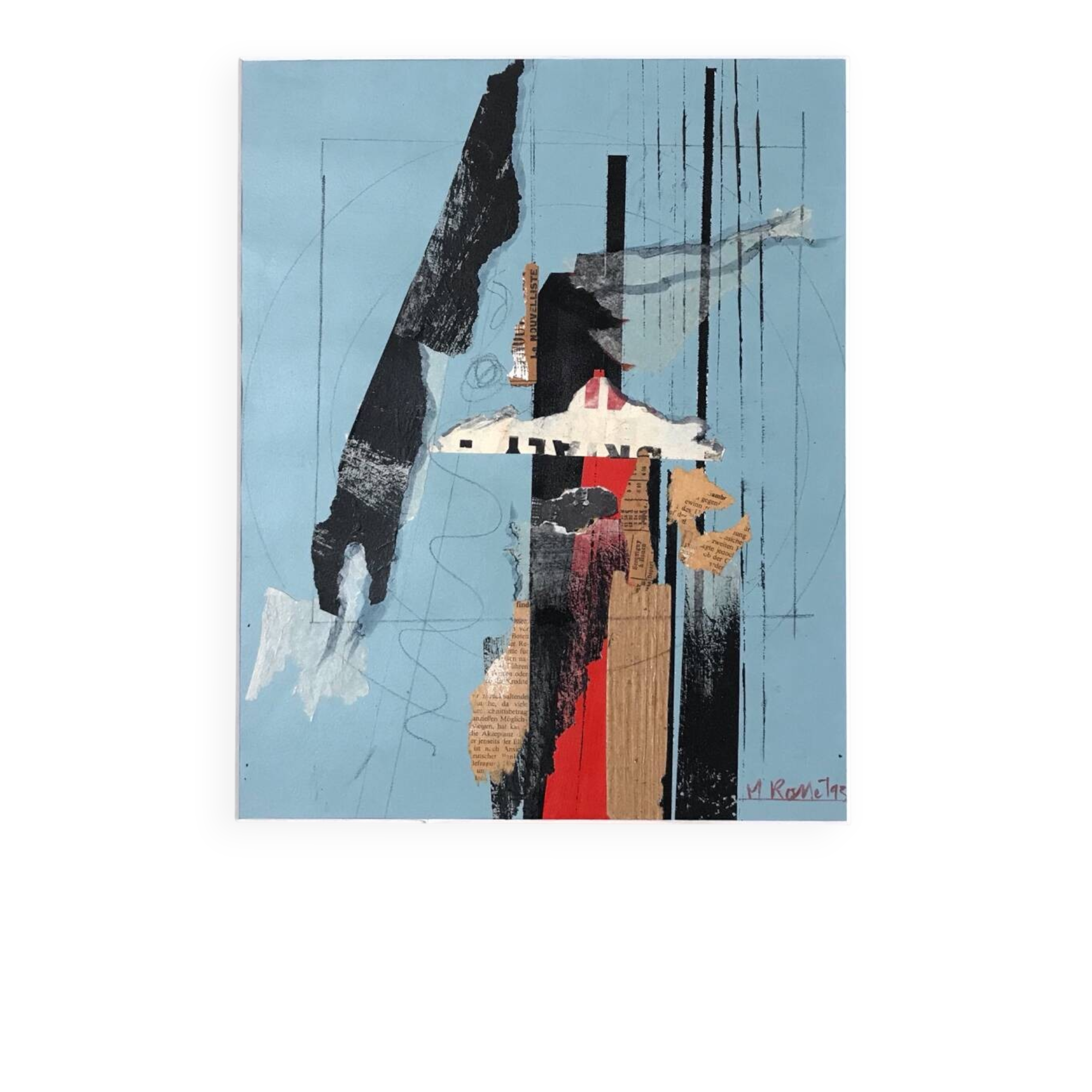 Martine rosset, 1949-2011. mixed media, 1995