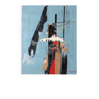 Martine rosset, 1949-2011. mixed media, 1995