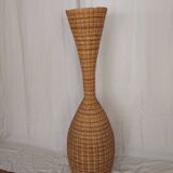 Large wicker vase