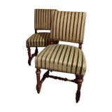 Pair of monastery chairs