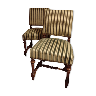 Pair of monastery chairs