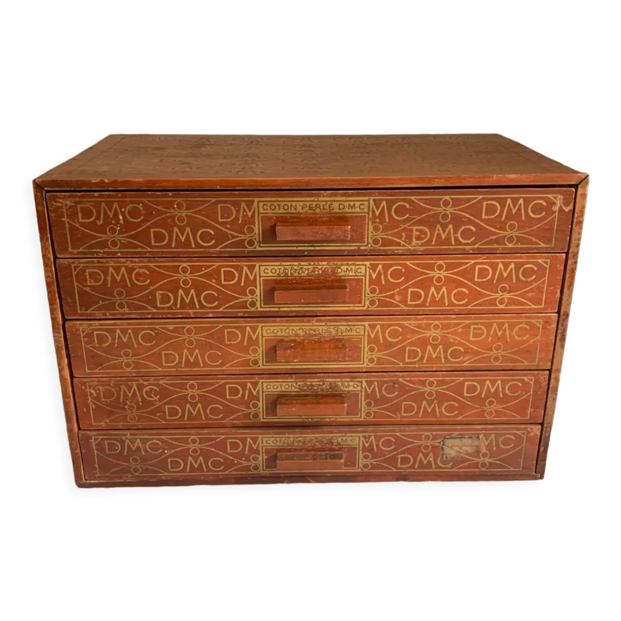Meuble mercerie DMC